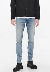 Only & Sons Jeans Loom Hellblau/Weiß/Blau