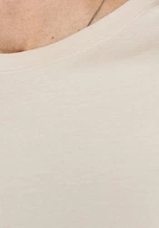 Jack & Jones Rundhalsshirt JJEORGANIC BASIC TEE SS O-NECK beige