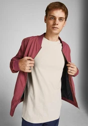 Jack & Jones Rundhalsshirt JJEORGANIC BASIC TEE SS O-NECK beige