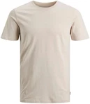 Jack & Jones Rundhalsshirt JJEORGANIC BASIC TEE SS O-NECK beige