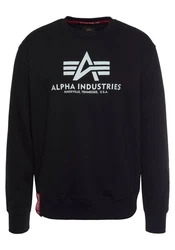 Alpha Industries Sweatshirt Basic Sweater Schwarz (Black 03)
