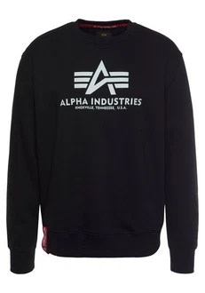 Alpha Industries Sweatshirt Basic Sweater Schwarz (Black 03)