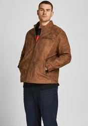 Jack & Jones Bikerjacke ROCKY JACKET Braun