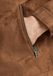 Jack & Jones Bikerjacke ROCKY JACKET Braun