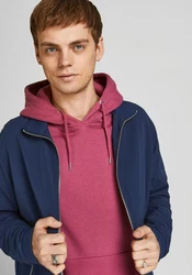 Jack & Jones Jacken (Blouson HARRINGTON BOMBER) Dunkelblau/Blau