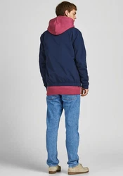 Jack & Jones Jacken (Blouson HARRINGTON BOMBER) Dunkelblau/Blau