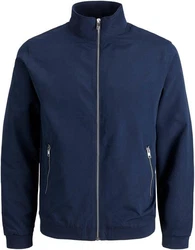 Jack & Jones Jacken (Blouson HARRINGTON BOMBER) Dunkelblau/Blau