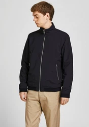 Jack & Jones Jacken (Blouson HARRINGTON BOMBER) schwarz