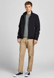 Jack & Jones Jacken (Blouson HARRINGTON BOMBER) schwarz