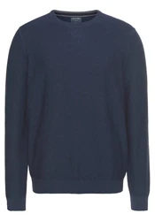 OLYMP Rundhalspullover Strick Casual 