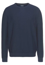 OLYMP Rundhalspullover Strick Casual 