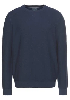 OLYMP Rundhalspullover Strick Casual 