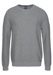 OLYMP Rundhalspullover Strick Casual 