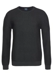OLYMP Rundhalspullover Strick Casual 