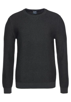 OLYMP Rundhalspullover Strick Casual 