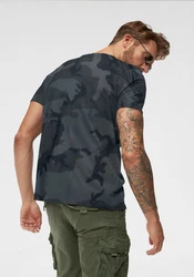 ALPHA INDUSTRIES T-Shirt Schwarz/Camo