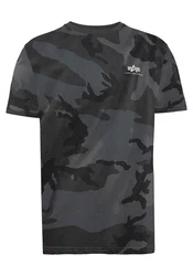 ALPHA INDUSTRIES T-Shirt Schwarz/Camo