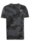 ALPHA INDUSTRIES T-Shirt Schwarz/Camo