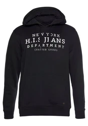 H.I.S Kapuzensweatshirt mit Print und Badge 