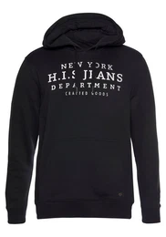 Kapuzensweatshirt mit Print und Badge, Kapuze, fr sportliche Outfits