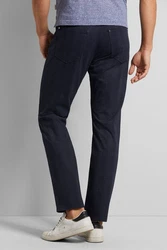 bugatti Stoffhose Regular Fit Dunkelblau/Blau