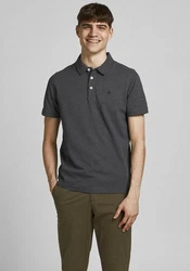 Jack & Jones Poloshirt JJEPAULOS POLO SS NOOS anthrazit