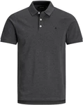 Jack & Jones Poloshirt JJEPAULOS POLO SS NOOS anthrazit