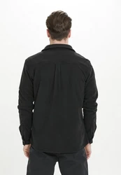 WHISTLER Fleeceshirt Enzo Schwarz/Dunkelgrau/Rot/Grau