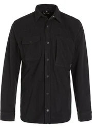 WHISTLER Fleeceshirt Enzo Schwarz/Dunkelgrau/Rot/Grau