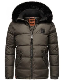 Steppjacke Zarlaan gesteppte Winterjacke mit abnehmbarer Kapuze