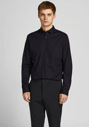 Jack & Jones Langarmhemd Black