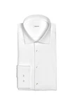 seidensticker Businesshemd Shaped Langarm Kentkragen Slim Fit Creme/Weiß/Braun