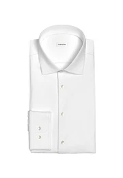 Businesshemd Shaped Shaped Langarm Kentkragen Uni