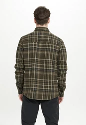 WHISTLER Fleeceshirt Dewey Dunkelgrün/Khaki/Grün