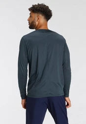 Asics Laufshirt CORE LS TOP Dunkelblau/Dunkelgrau/Grau/Hellblau