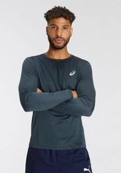Asics Laufshirt CORE LS TOP Dunkelblau/Dunkelgrau/Grau/Hellblau