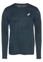 Asics Laufshirt CORE LS TOP Dunkelblau/Dunkelgrau/Grau/Hellblau