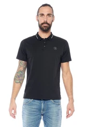 Poloshirt ARON mit trendigem Kontraststreifen