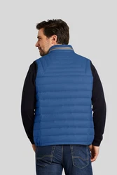 bugatti Steppweste Blau/Dunkelblau