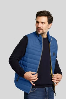 bugatti Steppweste Blau/Dunkelblau bugatti Steppweste Blau/Dunkelblau
