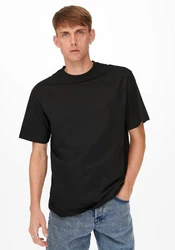 ONLY & SONS T-Shirt Fred schwarz