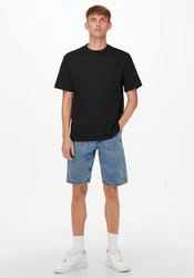 ONLY & SONS T-Shirt Fred schwarz