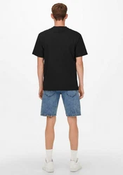 ONLY & SONS T-Shirt Fred schwarz