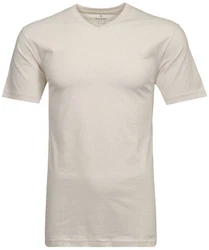 RAGMAN T-Shirt Khaki/Beige/Weiß/Braun