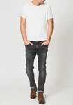 Petrol Industries Slim-fit Jeans SEAHAM Hellgrau/Dunkelgrau/Grau/Schwarz