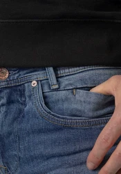 Petrol Industries Regular-fit-Jeans RILEY Blau/Hellblau