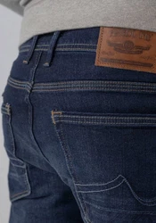 Petrol Industries Regular-fit-Jeans RILEY Dunkelblau/Blau