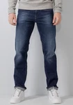 Petrol Industries Regular-fit-Jeans RILEY Dunkelblau/Blau