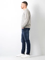 Petrol Industries Slim-fit Jeans SEAHAM-CLASSIC Dunkelblau/Blau