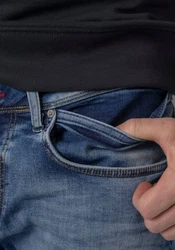 Petrol Industries Regular-fit Jeans Russel Blau/Hellblau